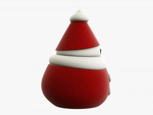 Santa stylized 3D Model