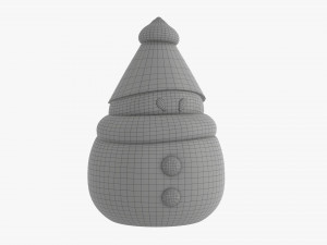 Santa stylized Modelo 3D