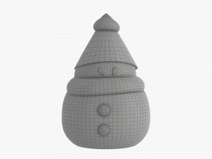 Santa stylized Modelo 3D