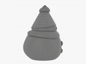 Santa stylized Modelo 3D