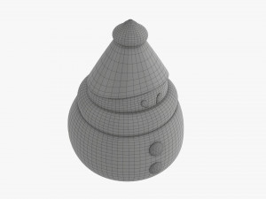 Santa stylized Modelo 3D