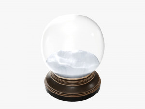 Snow globe 01 3D 모델