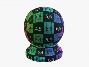 スノードーム01 3Dモデル