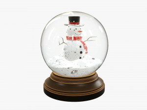 Snow globe 02 3D Model