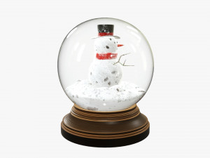 Snow globe 02 3D Model