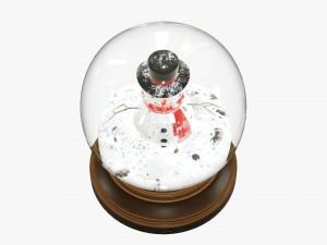 Snow globe 02 3D Model