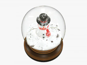 Schneekugel 02 3D Modell
