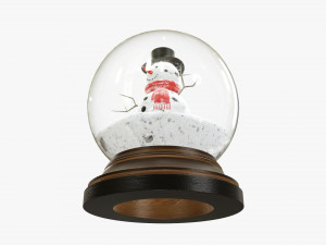 Snow globe 02 3D Model