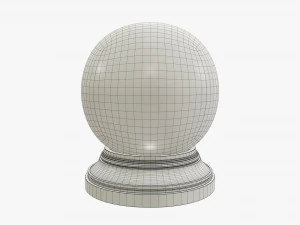 Schneekugel 02 3D Modell