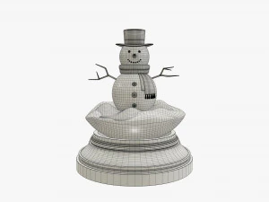 Schneekugel 02 3D Modell