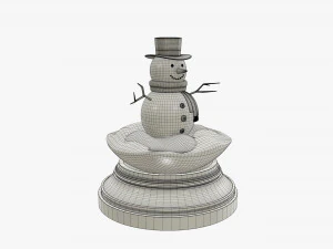 Schneekugel 02 3D Modell