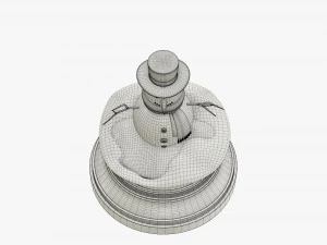 Schneekugel 02 3D Modell