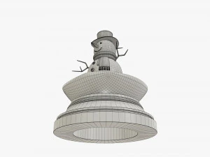 Schneekugel 02 3D Modell