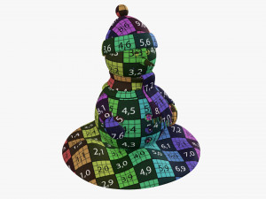Snowman 02 Modelo 3D