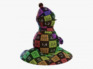 Snowman 02 Modelo 3D