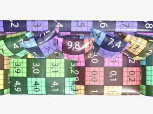 Диван с пятью подушками 3D Модель