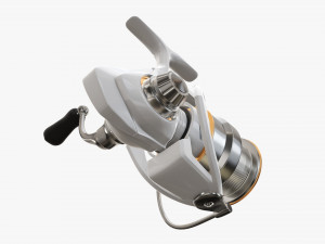 Spinning reel 3Dモデル