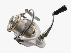 Spinning reel 3Dモデル