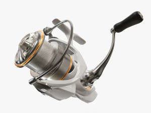 Spinning reel 3D Model
