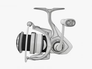 Spinning reel 3Dモデル