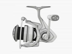 Spinning reel 3D Model