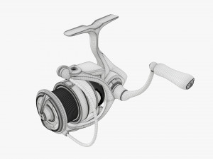 Spinning reel 3Dモデル