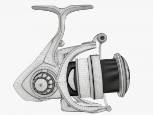 Spinning reel 3Dモデル