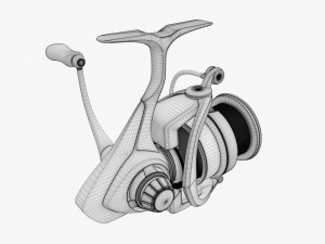 Spinning reel 3Dモデル
