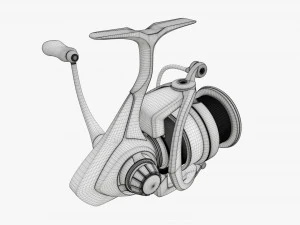 Spinning reel 3D Model