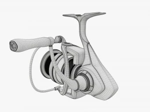 Spinning reel 3D Model