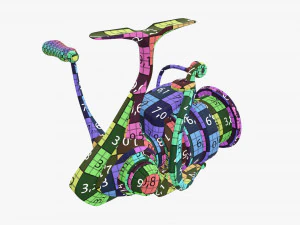 Spinning reel 3D Model