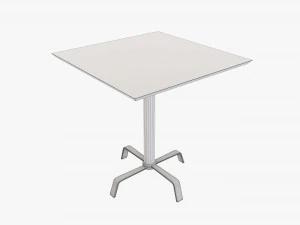 Square coffee table 3D Model