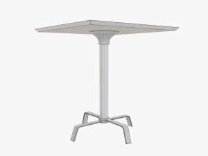 Square coffee table 3D Model