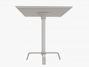 Square coffee table 3D Model