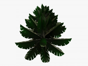Stylized Christmas fir tree 01 Model 3D