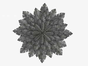 Stylized Christmas fir tree 01 Model 3D