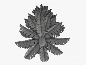 Stylized Christmas fir tree 01 Model 3D