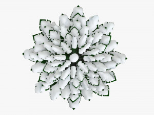 Stylized Christmas fir tree 02 Modelo 3D