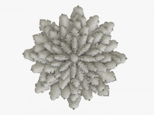 Stylized Christmas fir tree 02 Modelo 3D