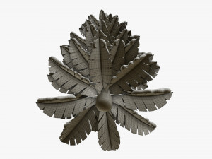 Stylized Christmas fir tree 02 Modelo 3D
