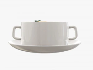 Sweet potato soup 3D Model