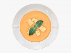 Sweet potato soup 3Dモデル