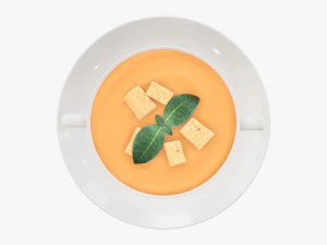 Sweet potato soup 3D Model