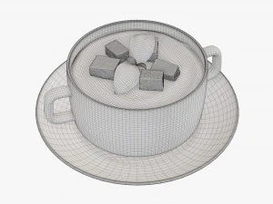 Sweet potato soup 3D Model