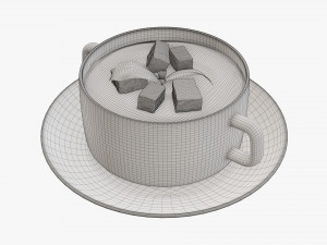 Sweet potato soup 3Dモデル