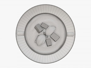 Sweet potato soup 3Dモデル
