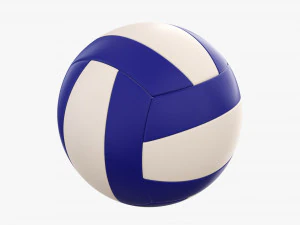 배구공 클래식 3D 모델