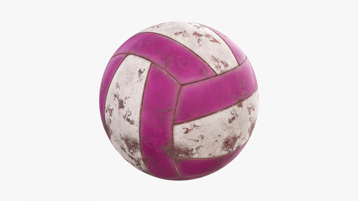 Volley ball classic v2 3D Model .c4d .max .obj .3ds .fbx .stl .blend