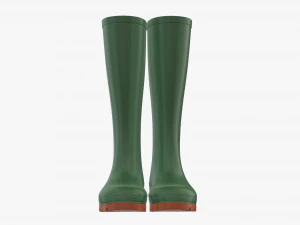 Waterproof rubber boots 3D Model