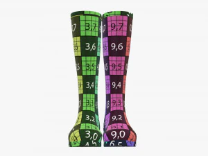 Waterproof rubber boots 3D Model